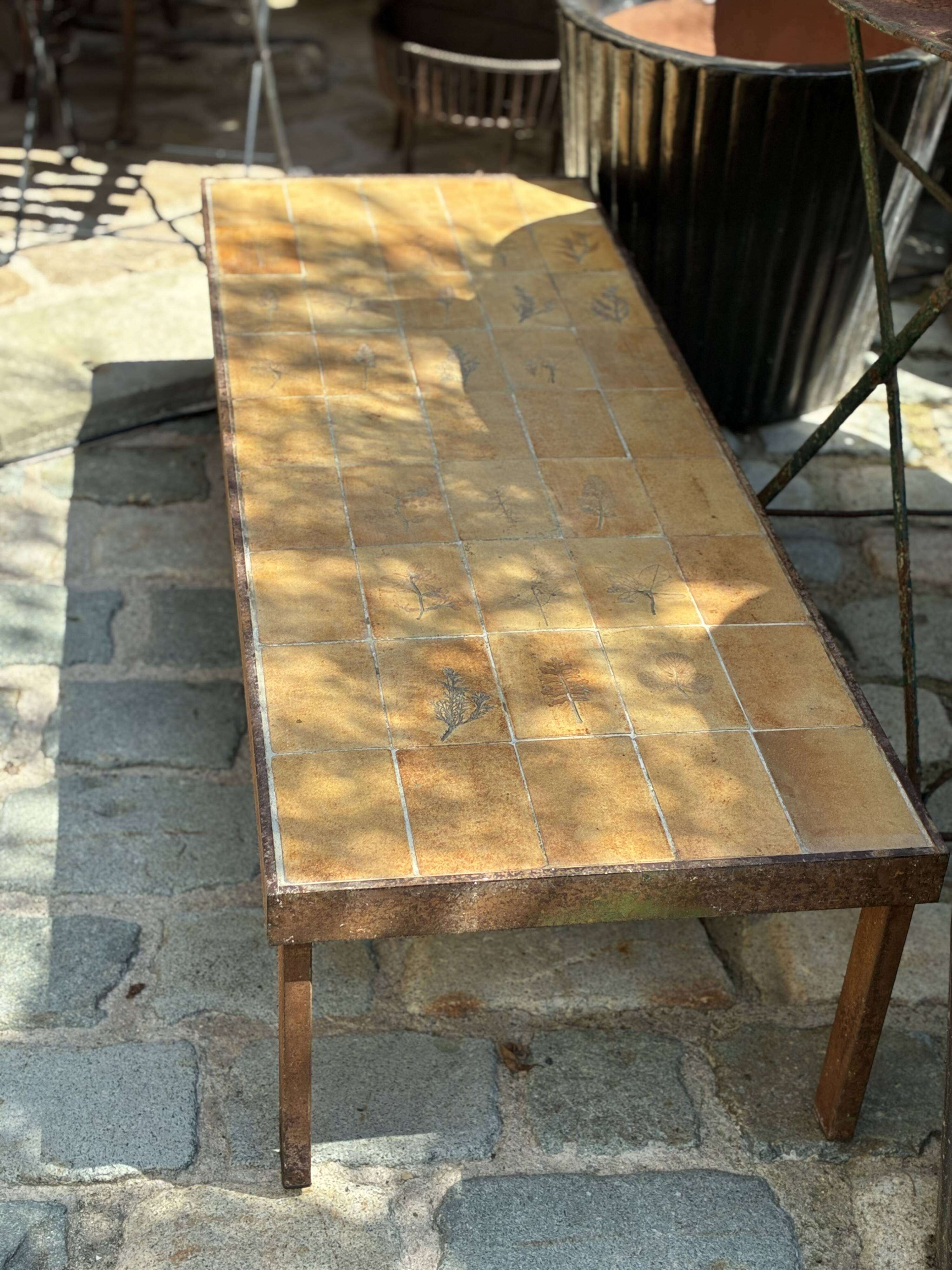 Table basse herbier capron