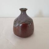 Small ceramic vase signed Montrond - Height 9.5cm
