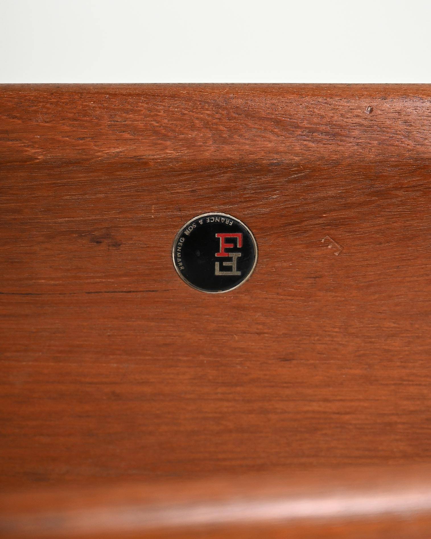 Tove & Edvard Kind-Larsen teak coffee table, Denmark, 1960s
