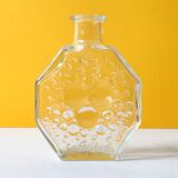 Mid-century Clear Stella Polaris Vase by Nanny Still for Riihimäki / 1967