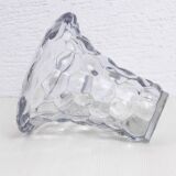 Crystal "honeycomb" vase P.D'Avesn
