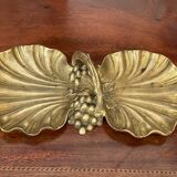 Vide poche coquilles signé S.Huygens en bronze doré