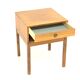 Walnut bedside table, Sweden, 1960