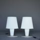 Lampes de Bureau Postmodernes par Daniela Puppa pour Fontana Arte, 1990s, Set de 2
