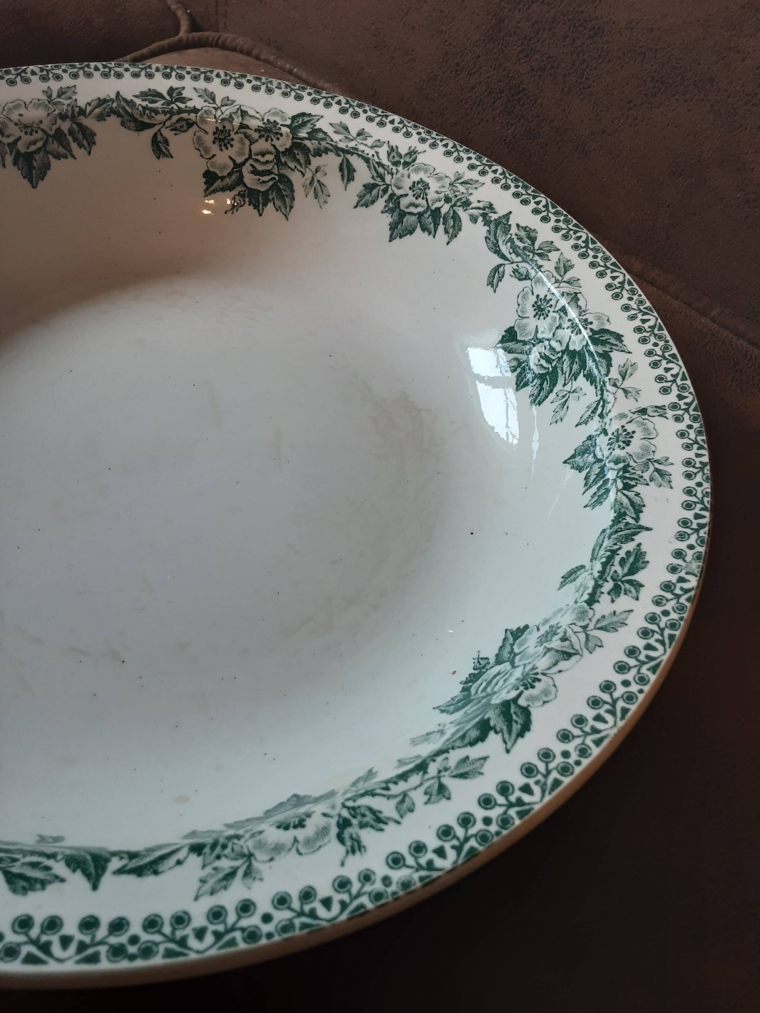 Debray earthenware salad bowl, Guadeloupe model