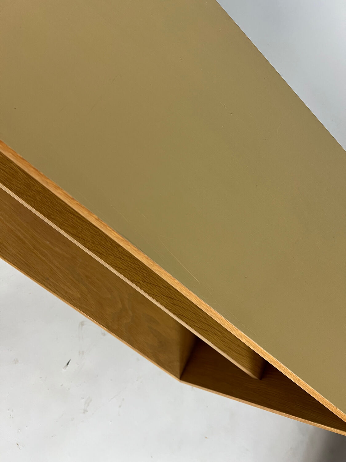 Vintage shelf sideboard lowboard bookcase WK oak mid-century