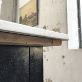 Butcher's table work central island marble