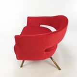 Mid Century Italian Sofa by Lenzi Nello 1954