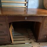 Solid oak desk