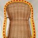 Fauteuil enfant en osier