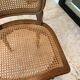Antique caned wooden chair – Louis XV / Louis Philippe style
