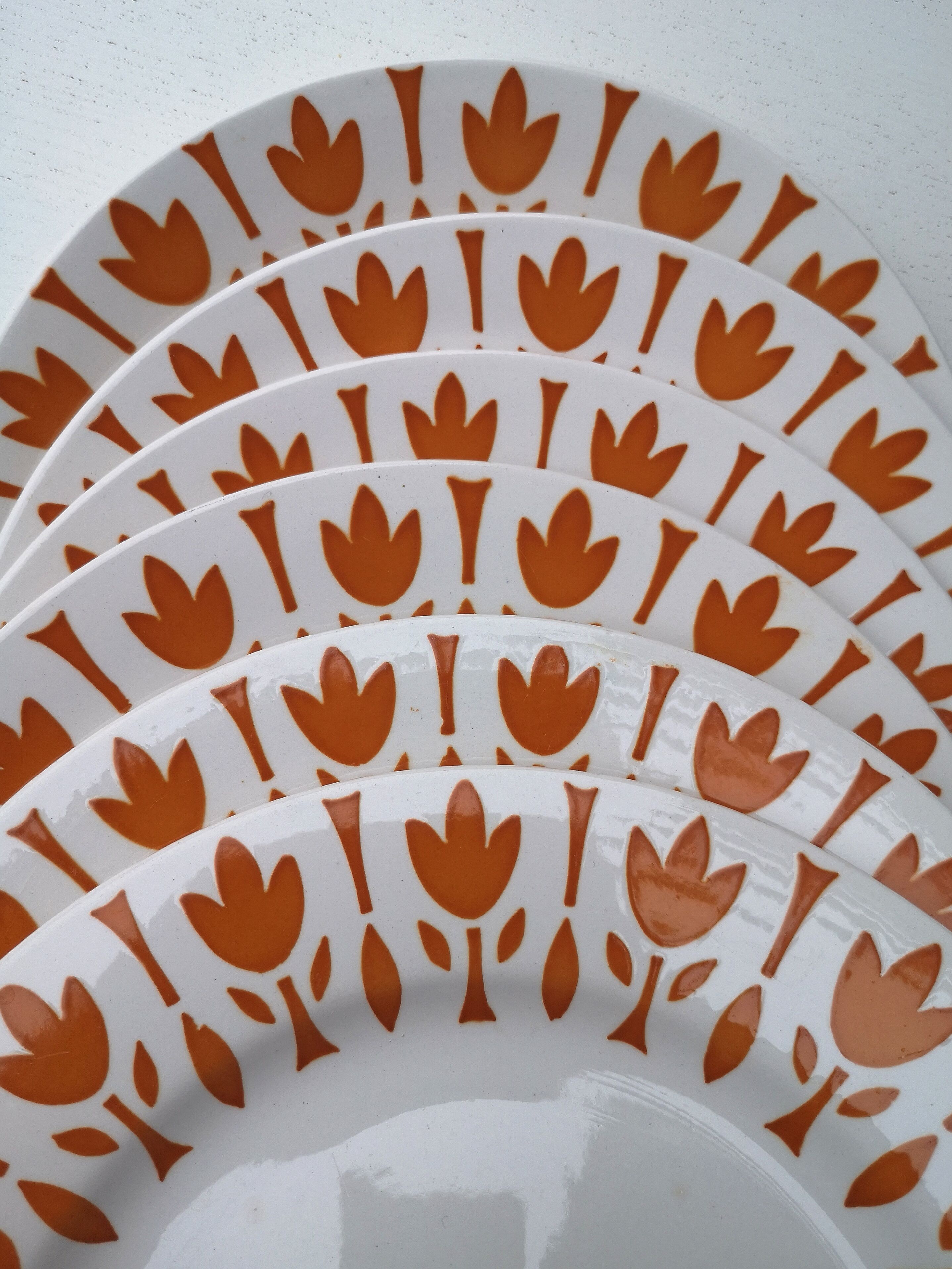 Flat plates Sarreguemines