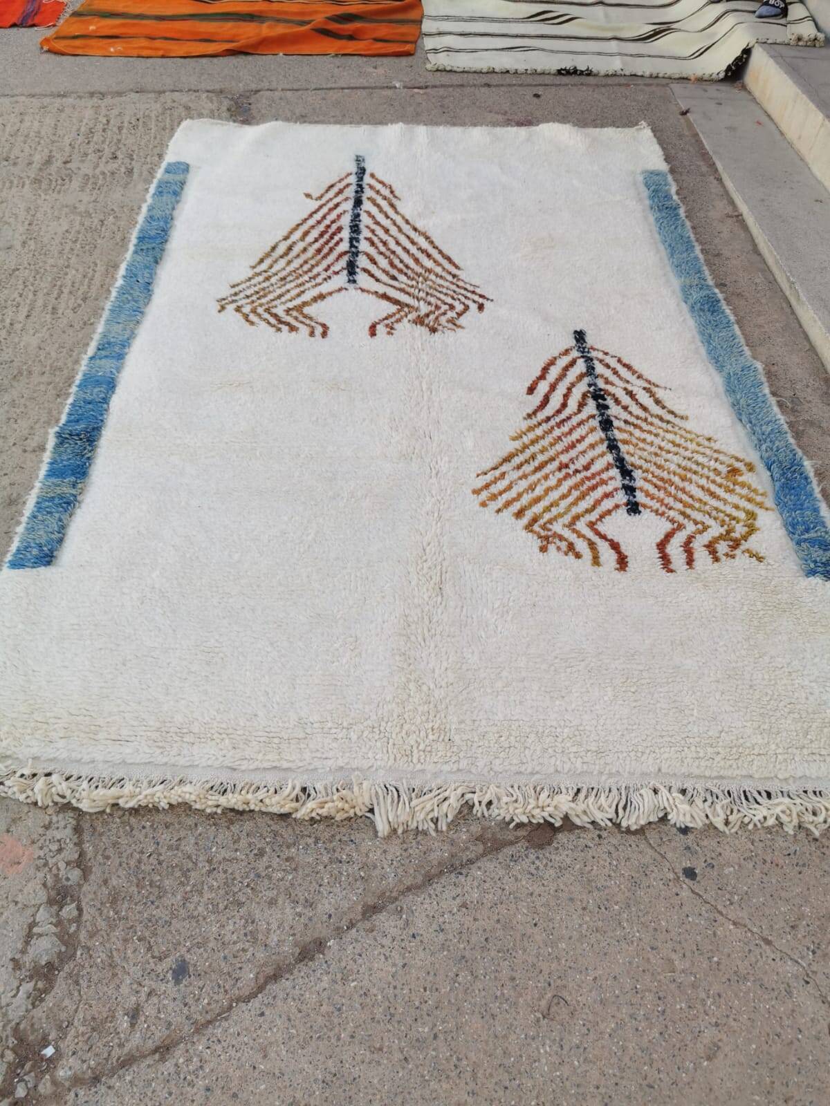 Beni Ouarain Berber rug Palmerai 250*150cm