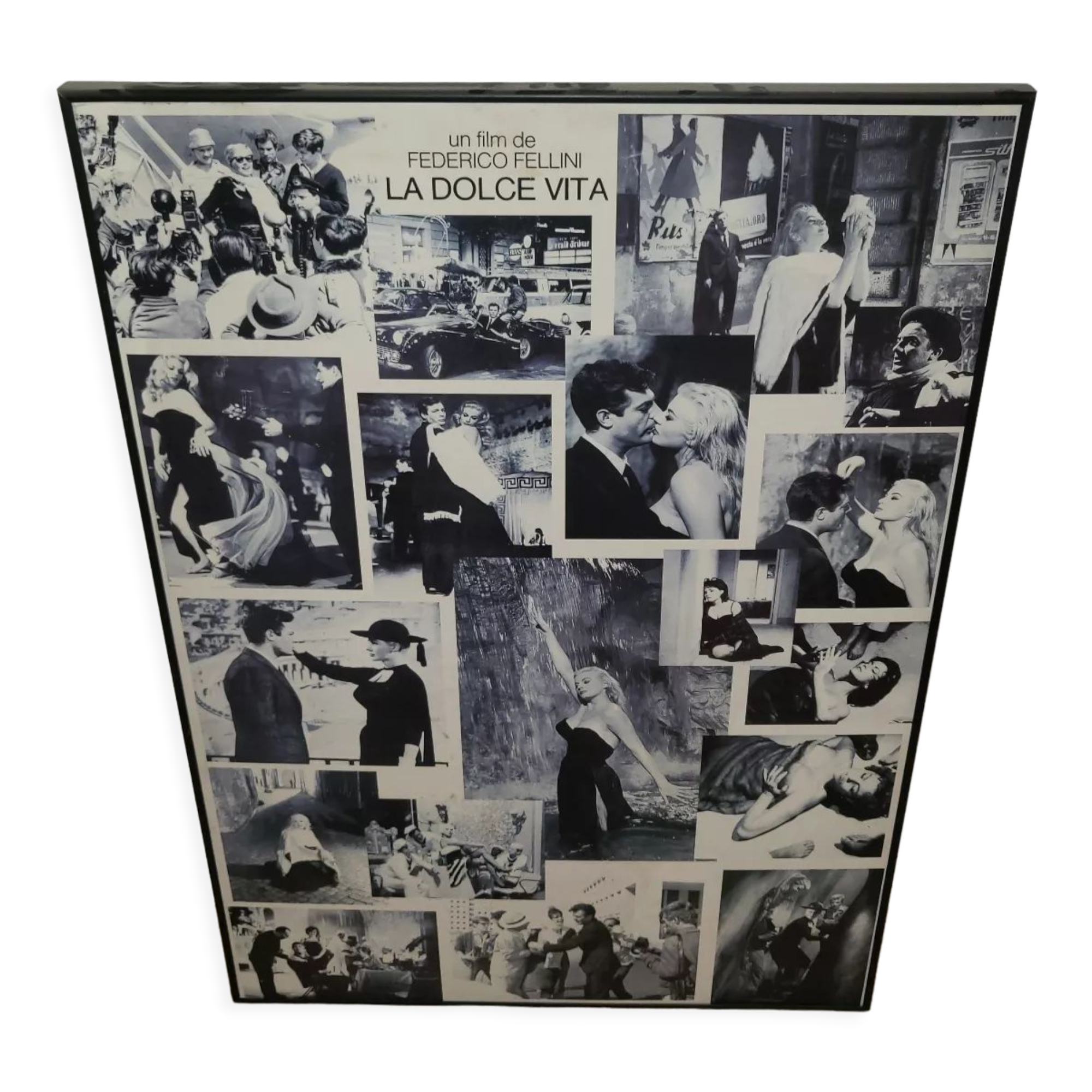 Poster Table Film " La dolce vita "