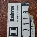 Rosewood desk by Jean Gillon for Italma. Brazil 1970's