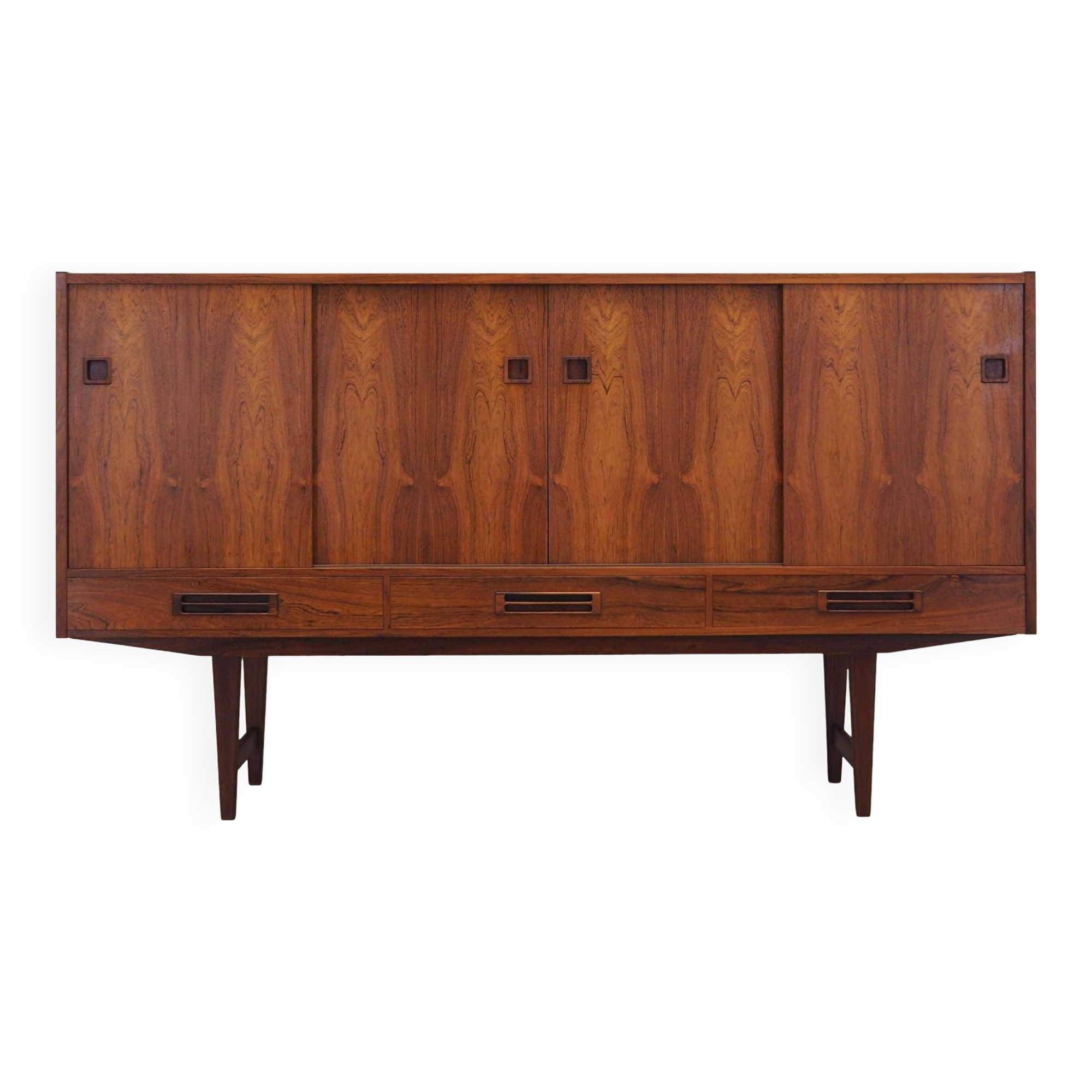 Enfilade en palissandre, design danois, années 1960, production : Danemark
