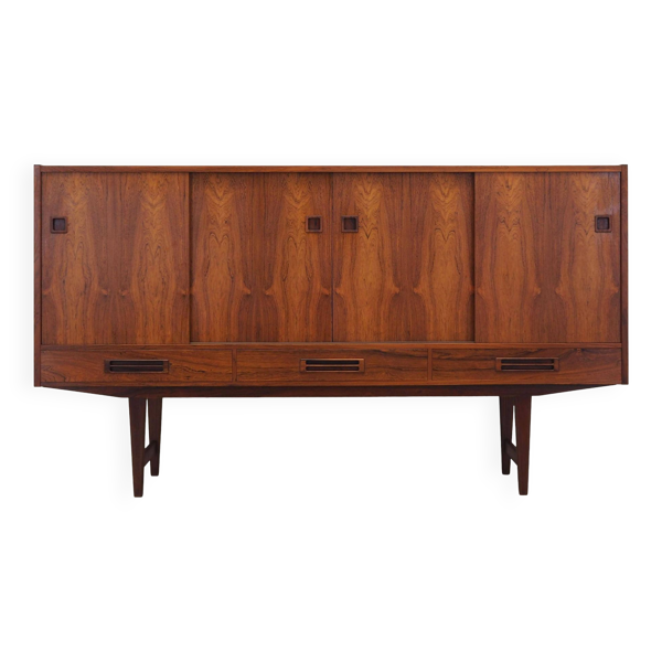 Enfilade en palissandre, design danois, années 1960, production : Danemark
