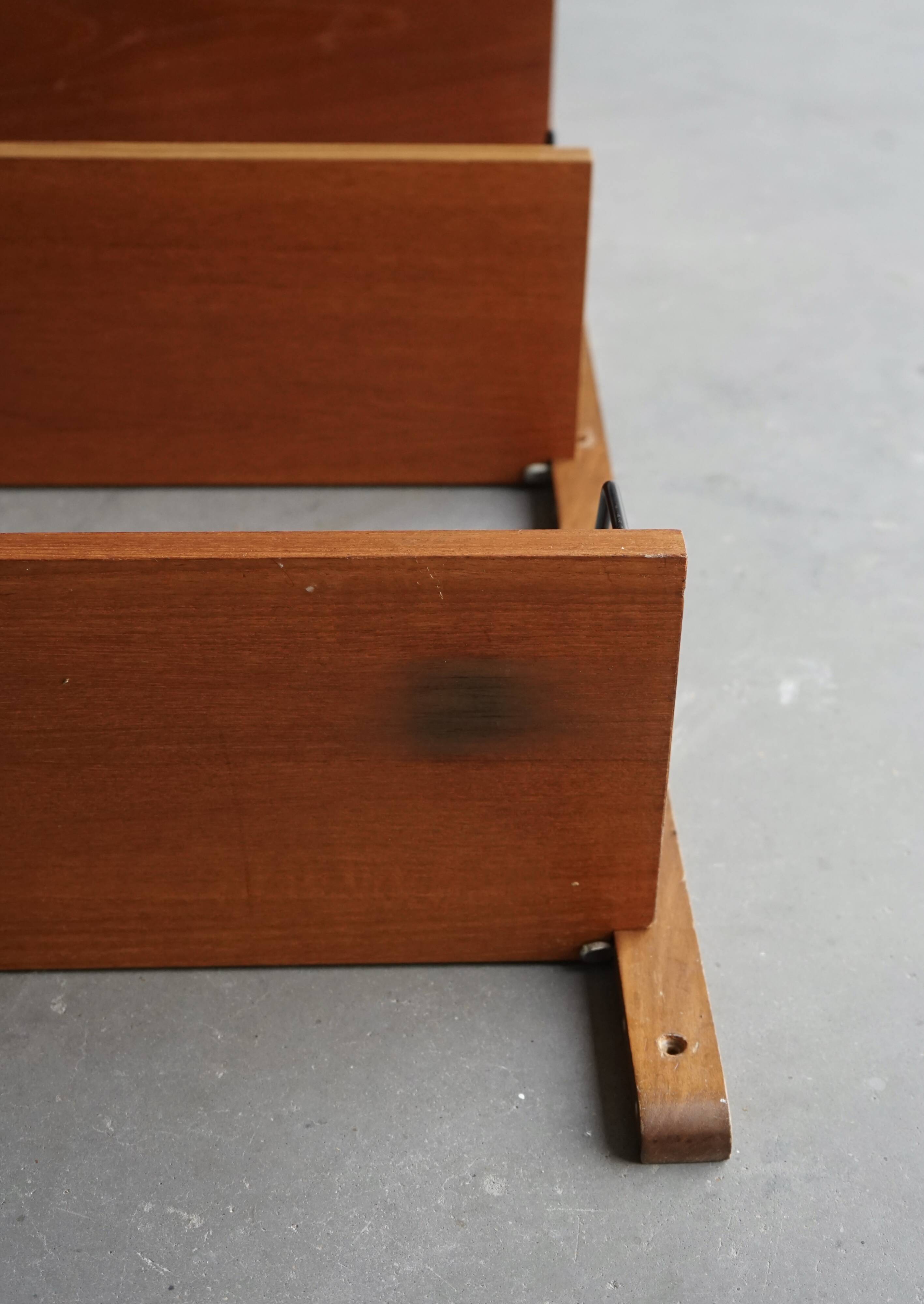 Unité murale danoise du milieu du siècle par Poul Cadovius pour Cado, années 1960