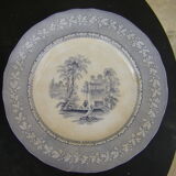Paire d'assiettes anciennes