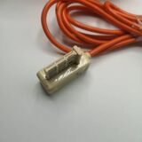 Vintage bakelite orange phone