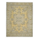 1970s Turkish Hand-Knotted Wool Cotton Orange Area Rug 293x381