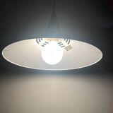 space age suspension in white metal