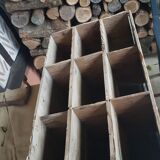 Etagère bois 9 cases