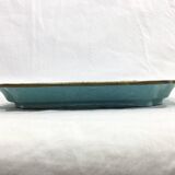 Plateau asiatique en cuivre émaillé