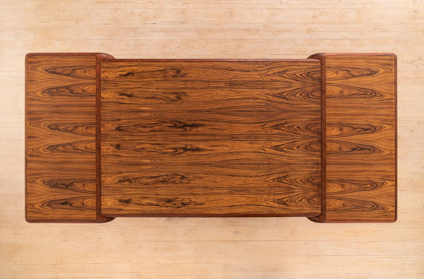 Supreme Executive Desk by Dyrlund, Danish Modern, attr. to Jensen & Valeur