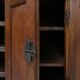 Early 18th Century Vitrine Cabinet in oak, Germany