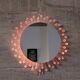 Sun Mirror Lamp Pink 1970s