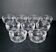 Lorraine crystalware set of 9 cut crystal bowls model Junon Lemberg Chantilly