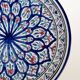 Set de trois plats en céramique peinte espagnole - ⌀ 23, 26 et 32 cm