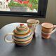Teapot and mugs