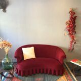 Napoleon III period toad sofa