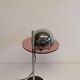 Lampe de table Space Age, en aluminium, métal et plexi plastique