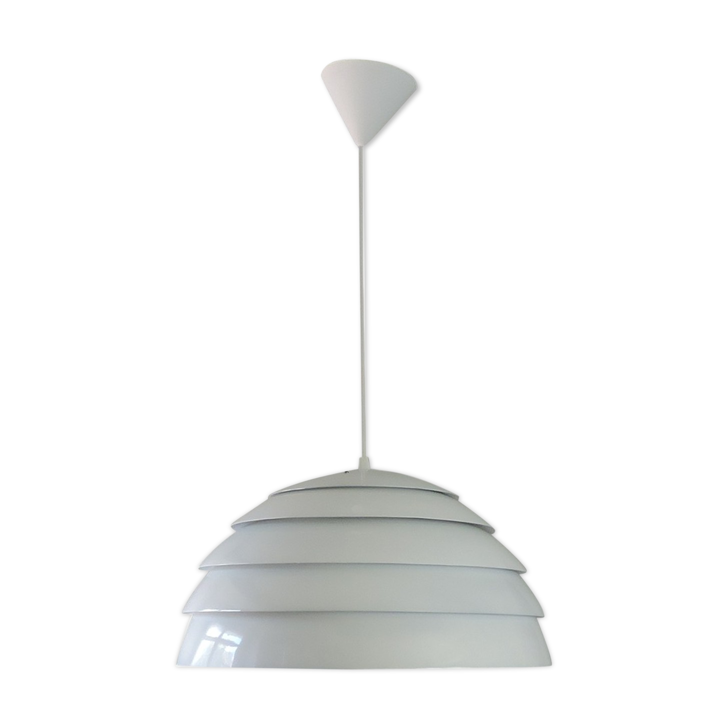 Vintage hanging lamp by Hans Agne Jakobsson for Markaryd Sweden 1960s