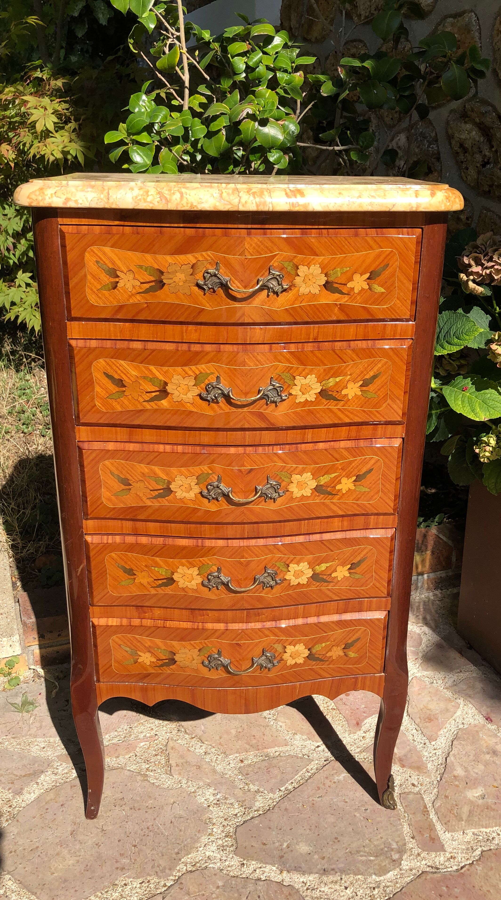 Chiffonnier marked Louis XV