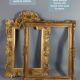 Frame carved wood, key 18th century 63x41 Leaf 47x27cm Bel state SB150