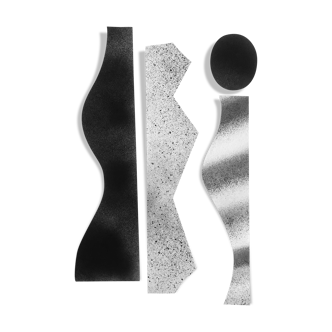 Fragment002 - collage and aersol