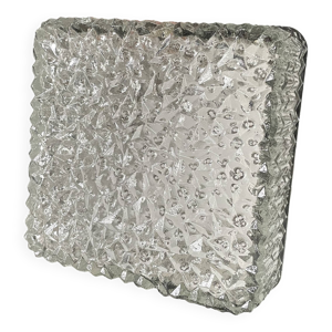 plafonnier globe verre