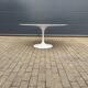 Original round dining table Knoll Tulip (152cm) Carrara