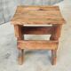 Tabouret repose-pieds vintage table à plantes table d'appoint