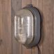 Industrial light vintage oval wall lamp