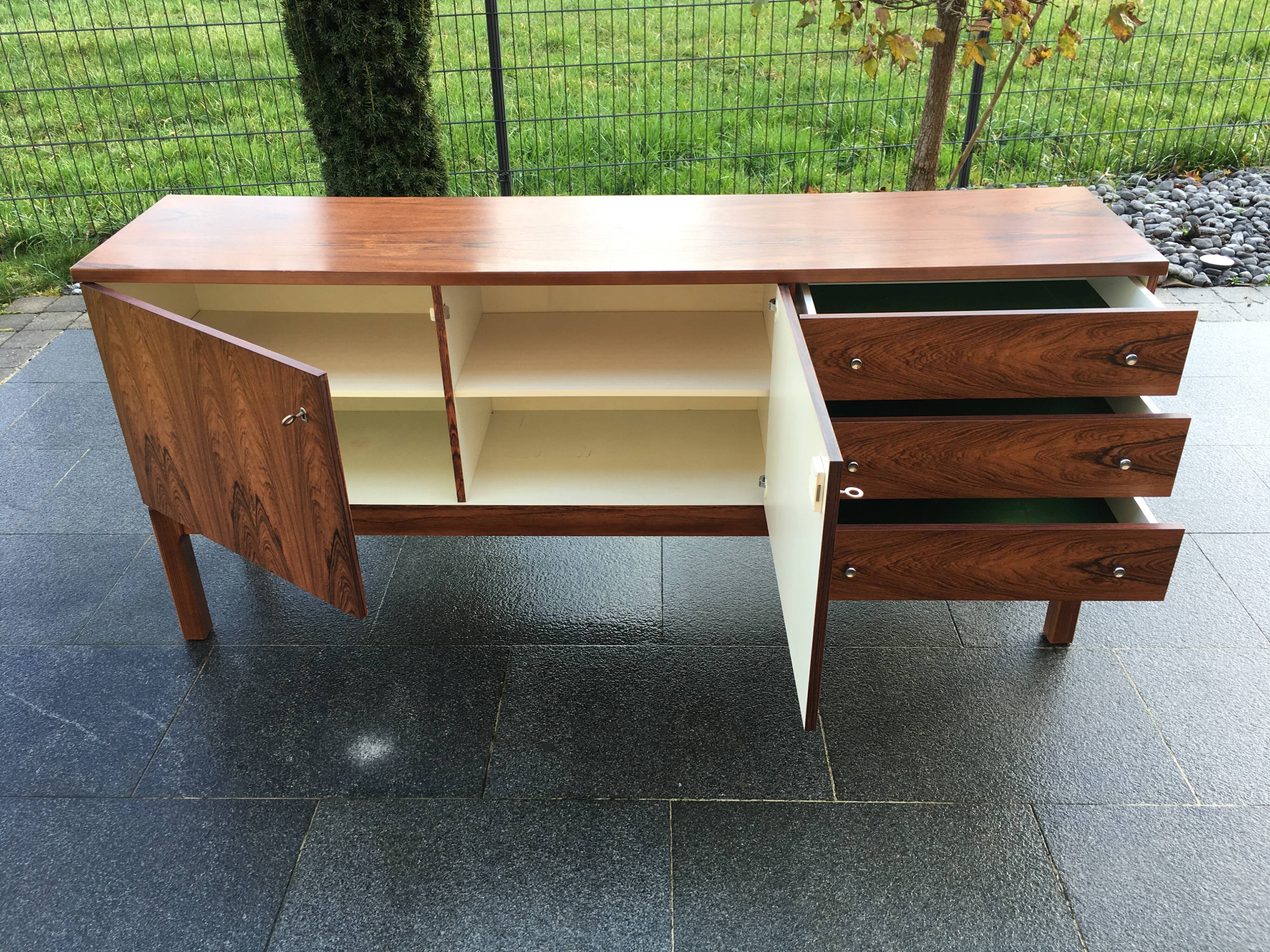 Scandinavian sideboard rosewood 1970s