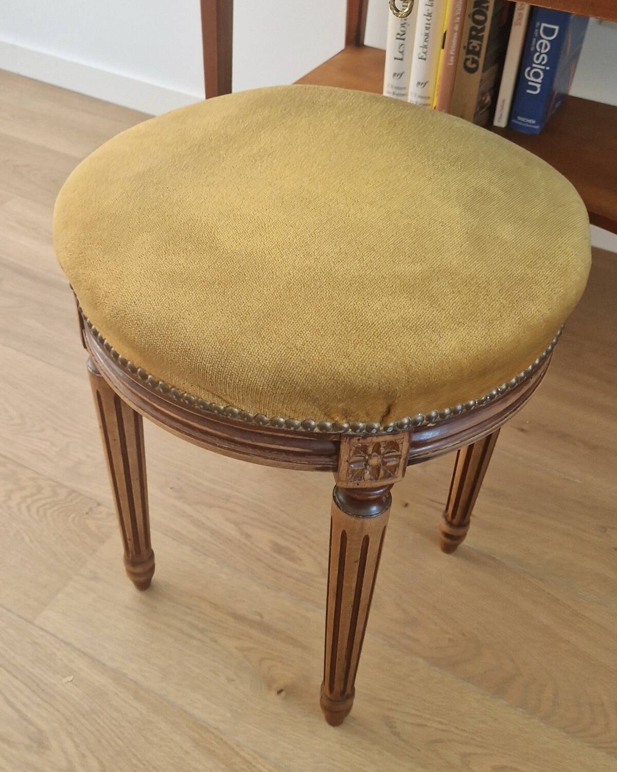 Antique Louis XVI style stool
