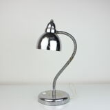 Lampe de table chromée des années 1950, Tchécoslovaquie