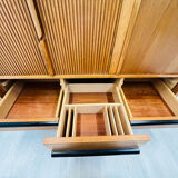 Small sideboard with roll doors