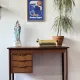 FREESTANDING DESK, DENMARK, 1960s/70s, VINTAGE, MID-C
