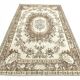 6x10 Turkish Cream & Brown Oriental Vintage Rug, 177x296Cm